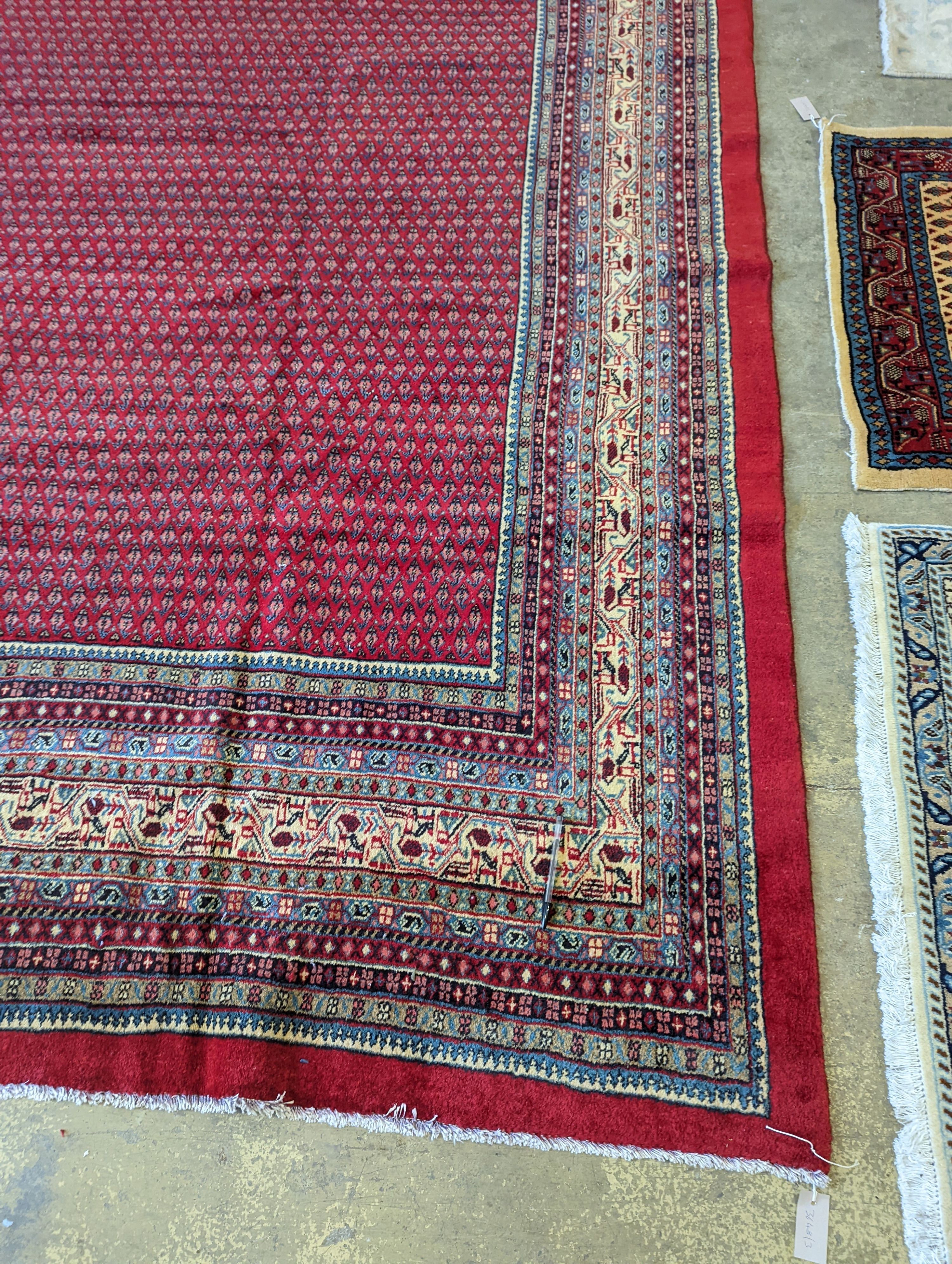 An Araak carpet, 390 x 260cm